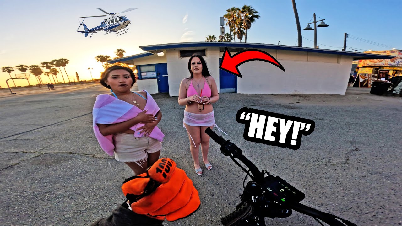 RIDING MY SURRON DEEP in Venice Beach and this happened..
