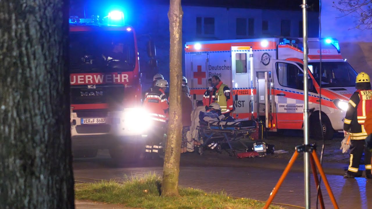 Wohnungsbrand in Verden