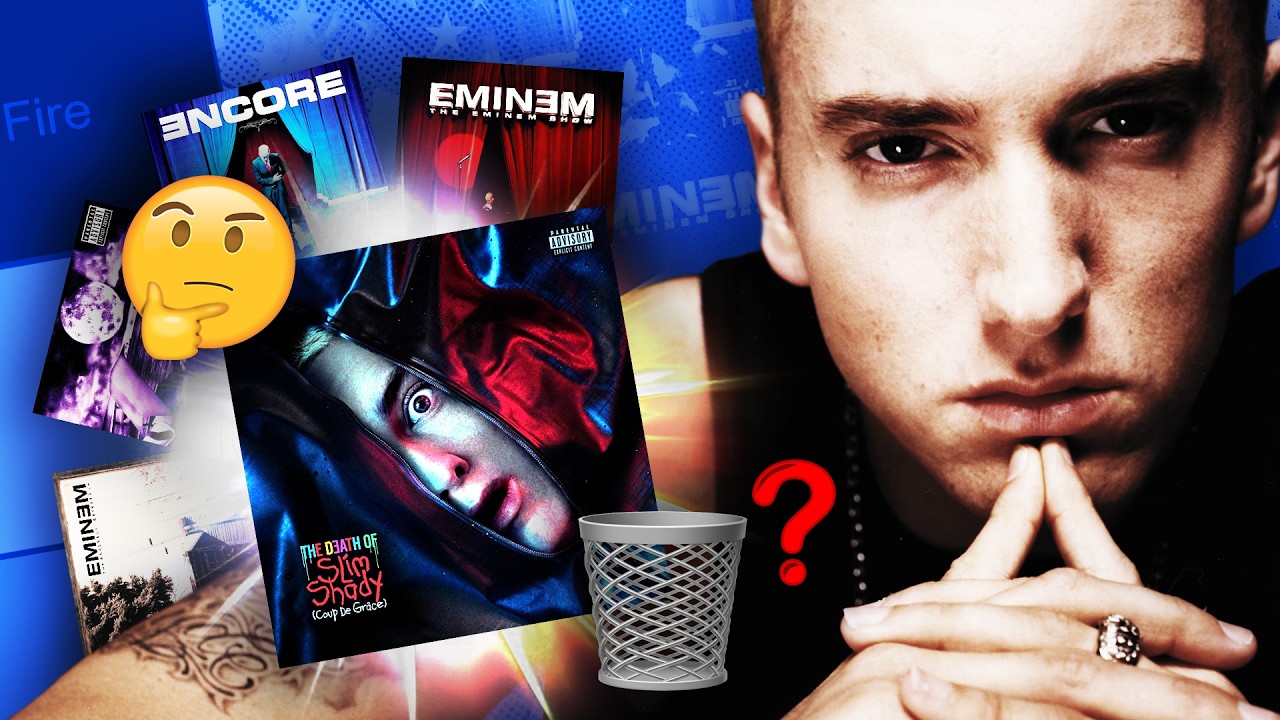 Список альбомов EMINEM [Каждый альбом в рейтинге]