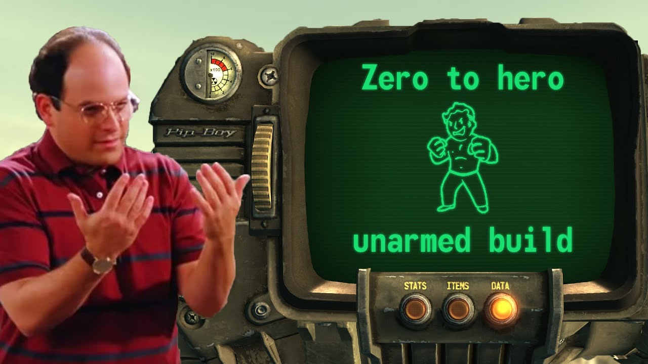 Fallout 3 unarmed build [Start to finish, Very hard, No exploits or companions]