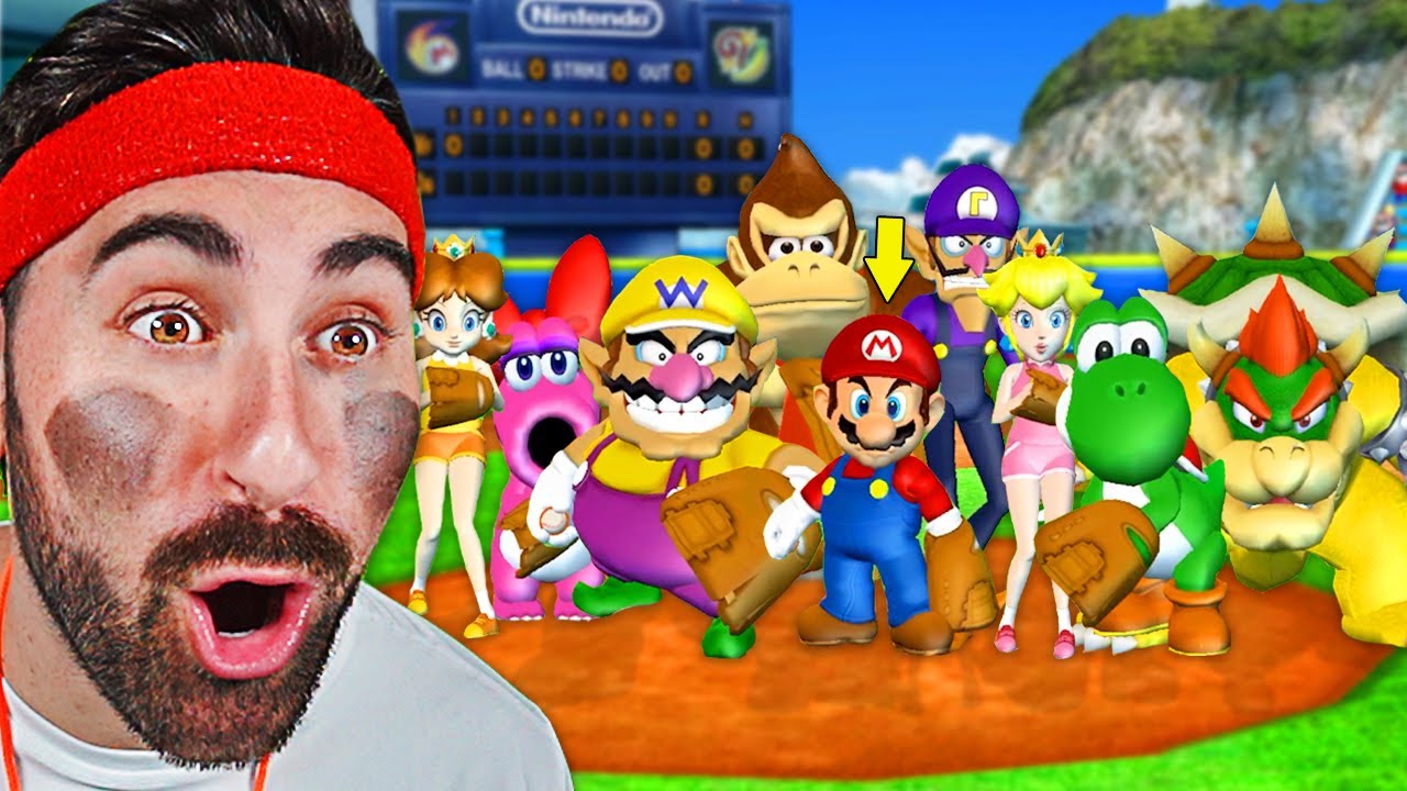 Attempting the hardest Mario baseball challenges in 93 minutes