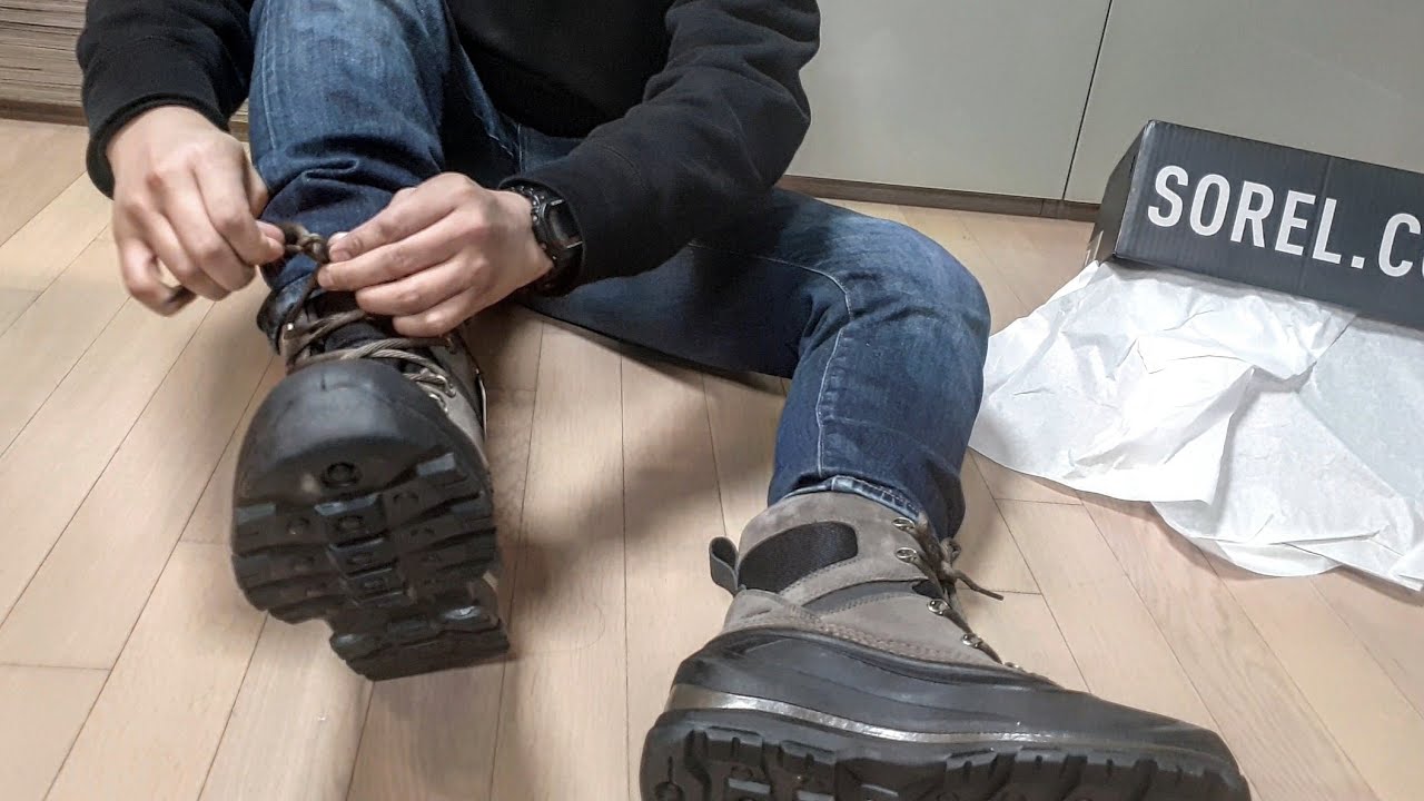 Sorel Buxton Lace Winter Boots UNBOXING_소렐 벅스톤 레이스 '언박싱'