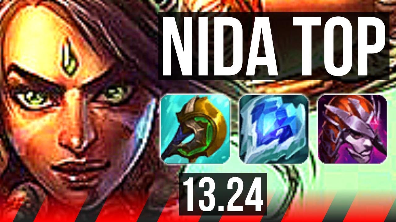 NIDA vs JAX (TOP) | 1700+ games, 6 solo kills | EUW Challenger | 13.24