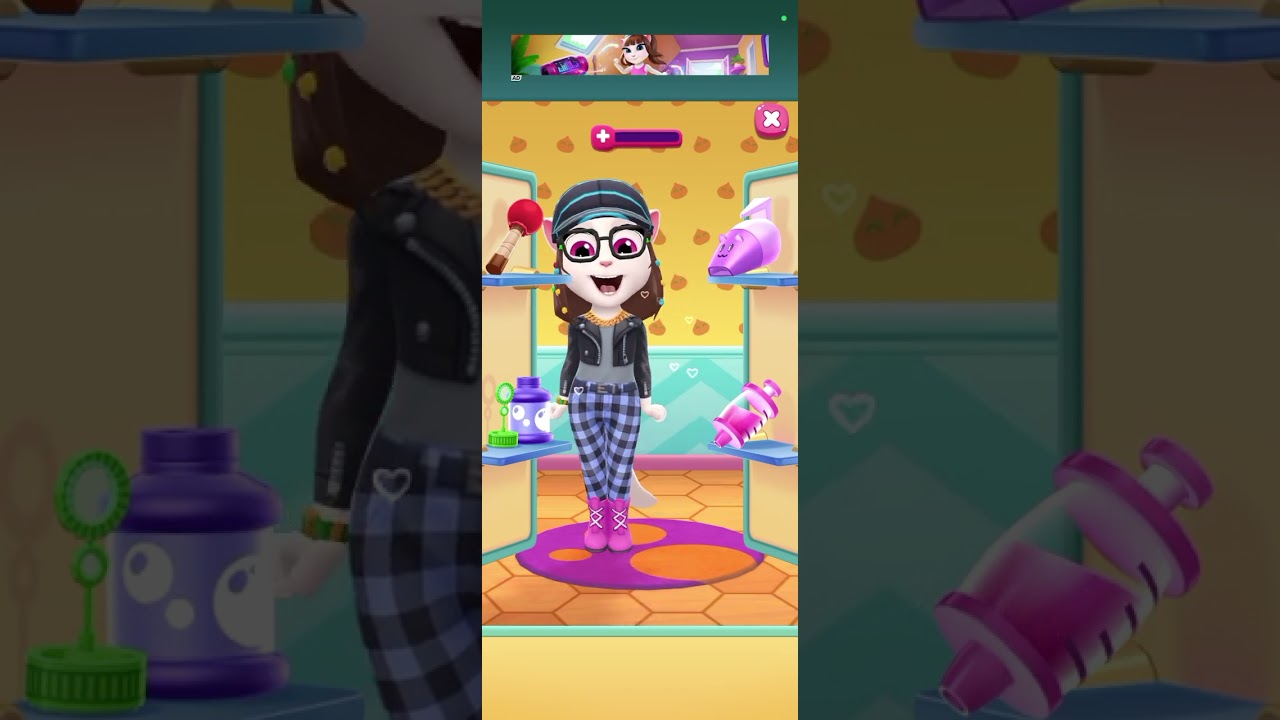 Angela went to take a shower and then put on her new clothes #myangela2 #fypシ゚viral