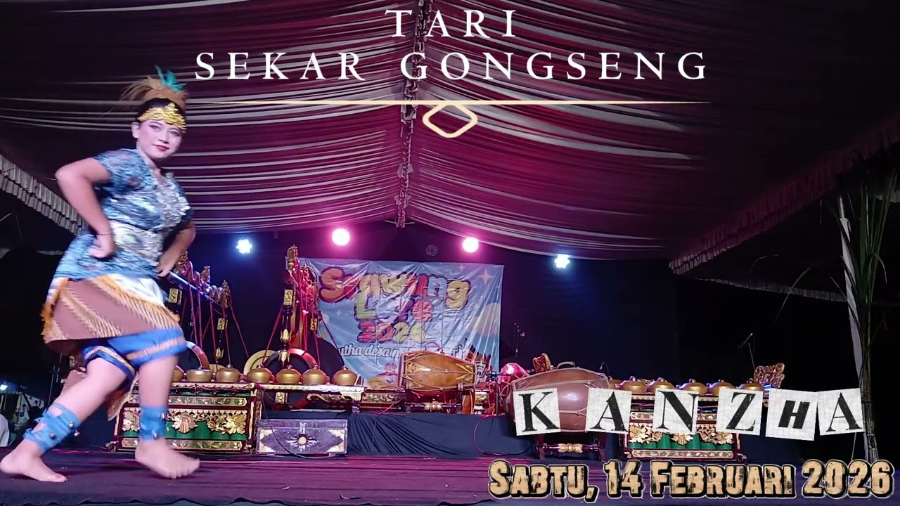TARI SEKAR GONGSENG Oleh KANZHA Sanggar Seni Serambi Sukowati Sragen JAWA TENGAH