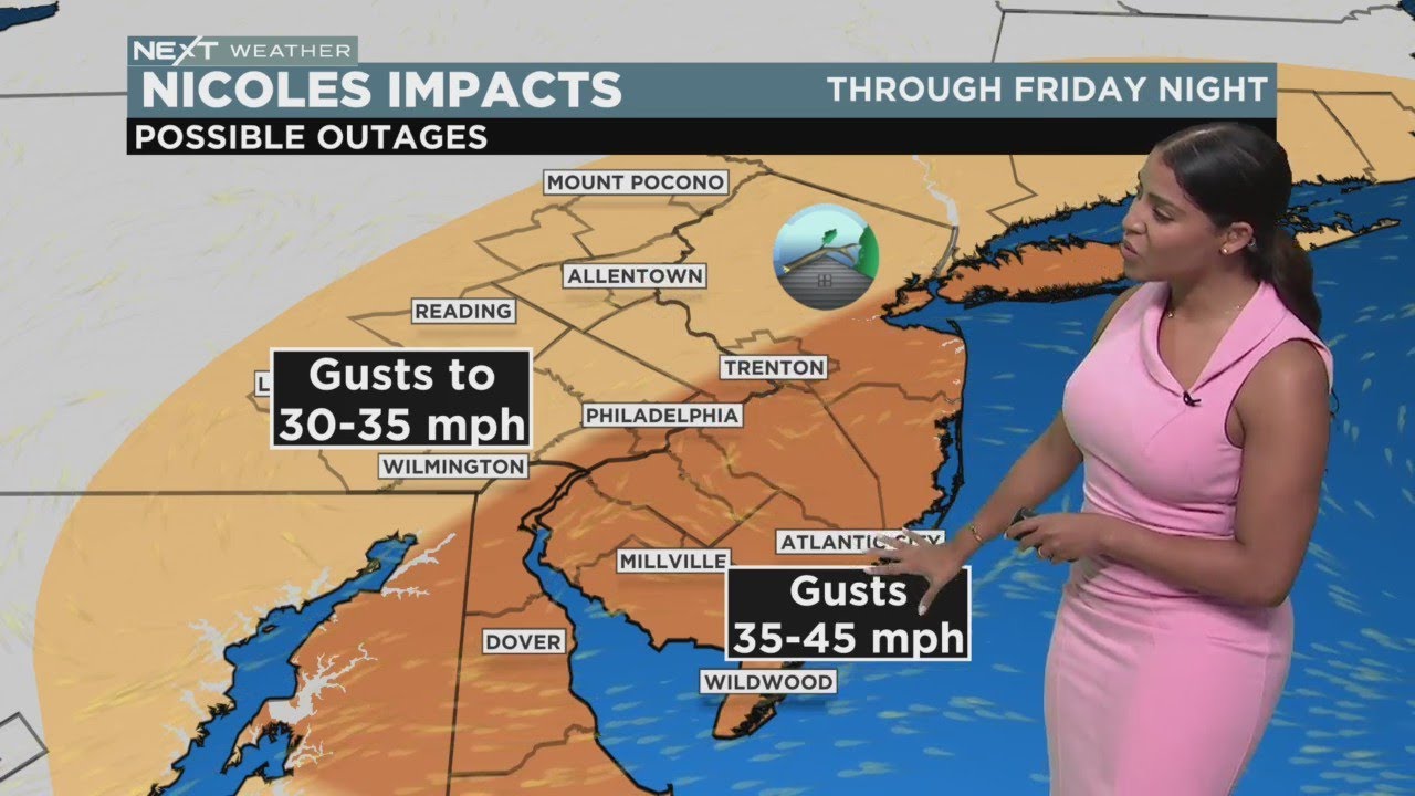 Next Weather: Tracking Hurricane Nicole