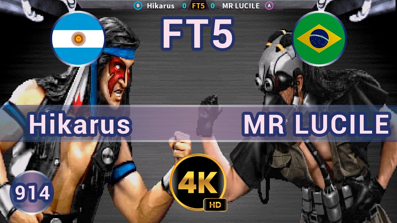 UMK3 - 🇦🇷 Hikarus vs MR LUCILE 🇧🇷 FT5 / 4K 60FPS #umk3 #ultimatemortalkombat3 #team99hits #fightcade