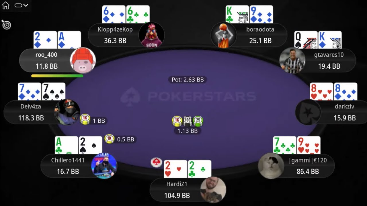 Super Tuesday $1K roo_400 vs Klopp4zeKop vs darkziv &ndash; Final Table Replay
