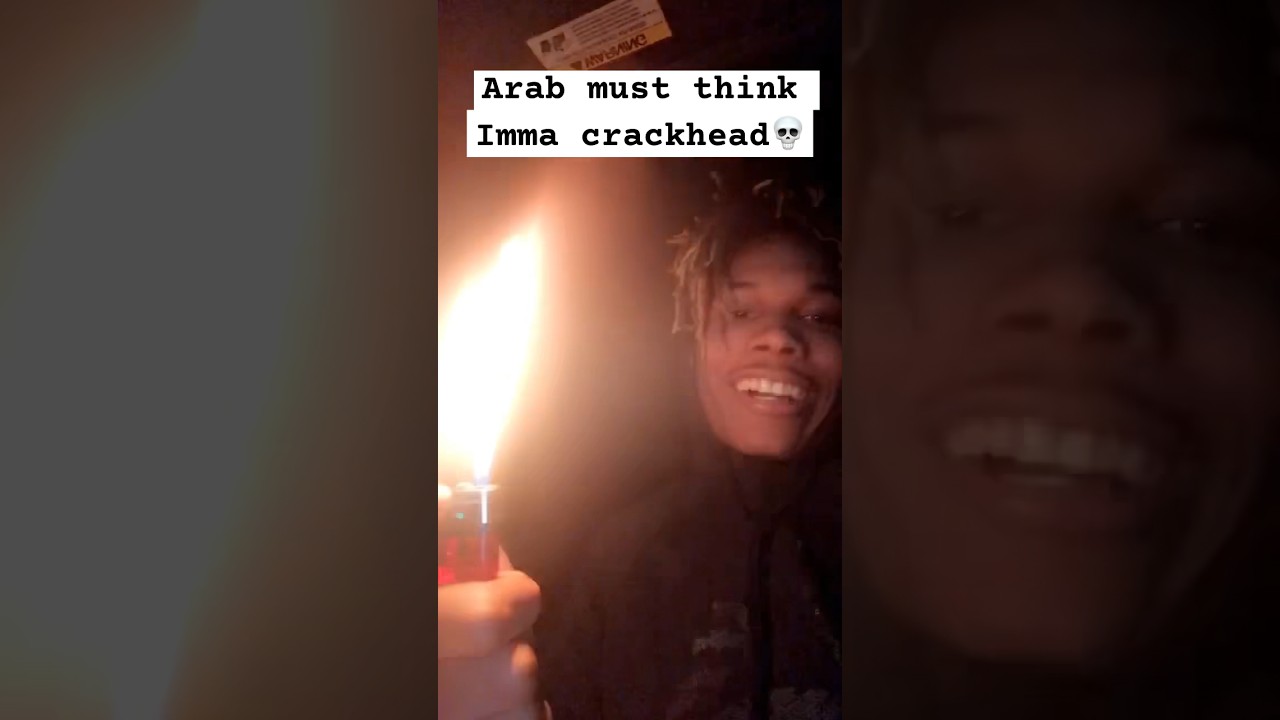 Crack lighter💀 #funny #comedy #lighter #arab #crackhead