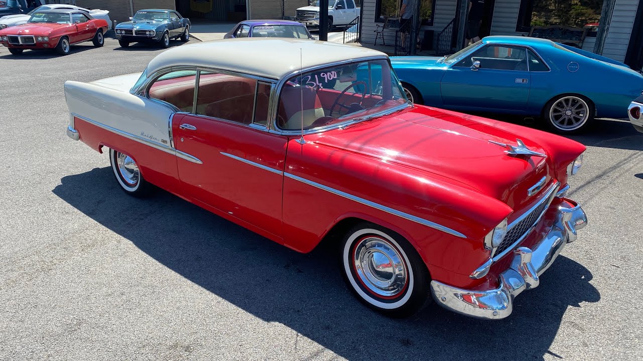 Test Drive 1955 Chevrolet Bel Air 2-Door Hardtop SOLD $31,900 Maple Motors #2117