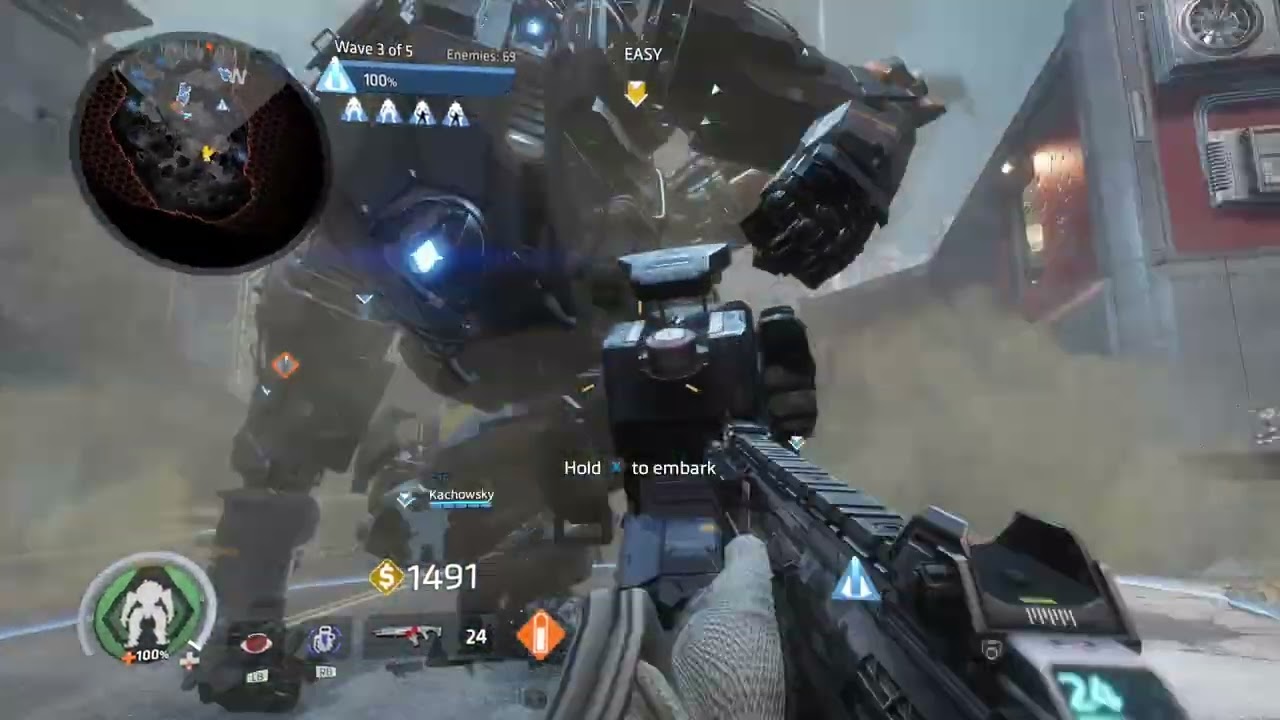 Titanfall 2 gameplay...