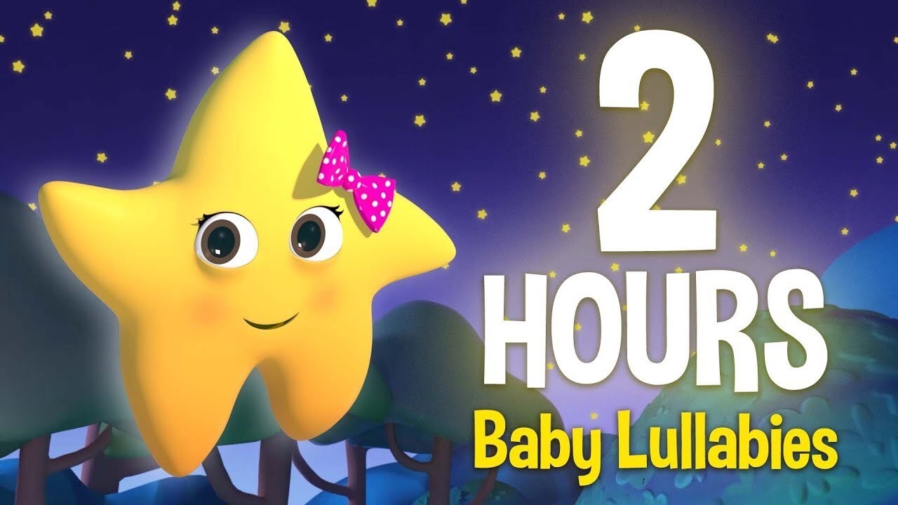 Twinkle Twinkle Little Star! | Calming Sensory Animation | Baby Songs – Fall Asleep 🌙✨