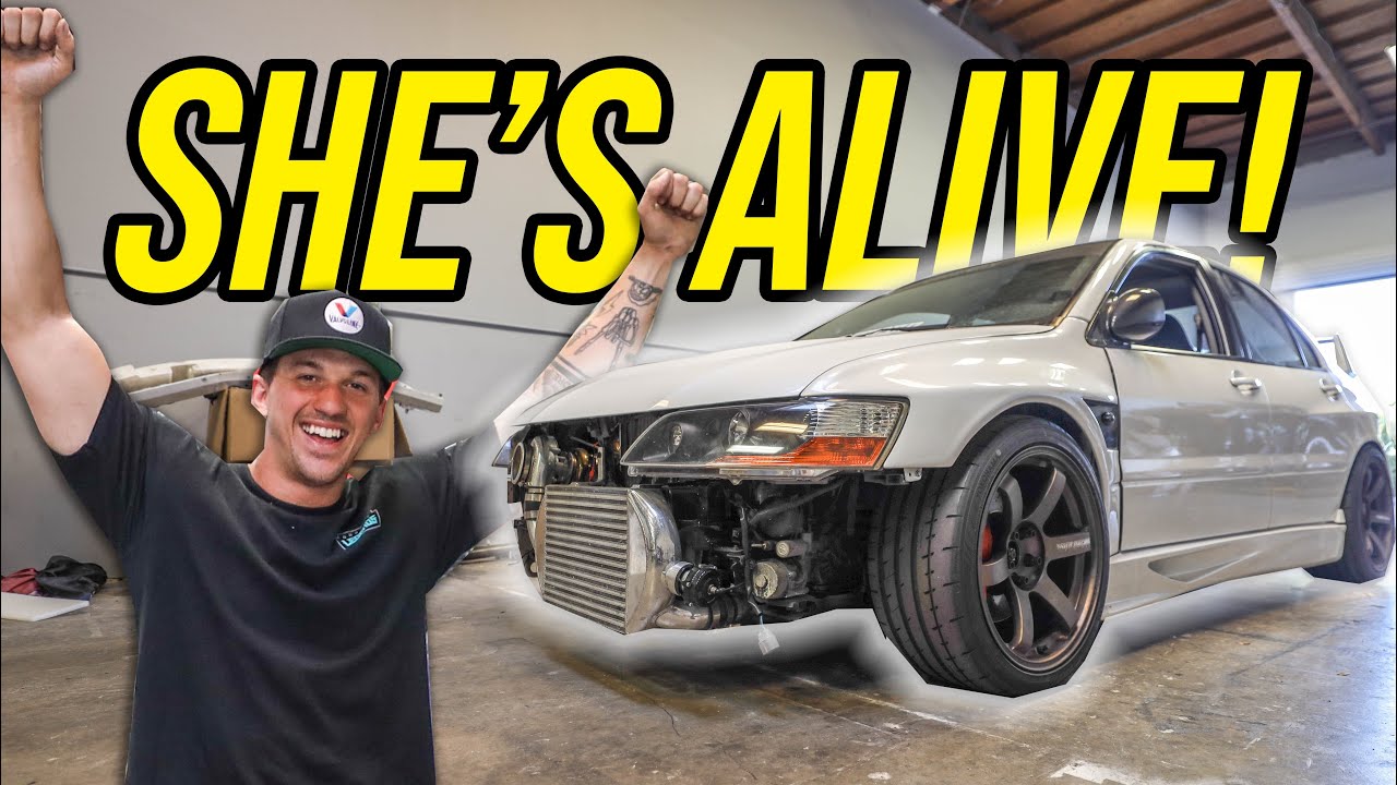 Fixing the Wiring MESS In My Evo 8 | THE EVO IS BACK!