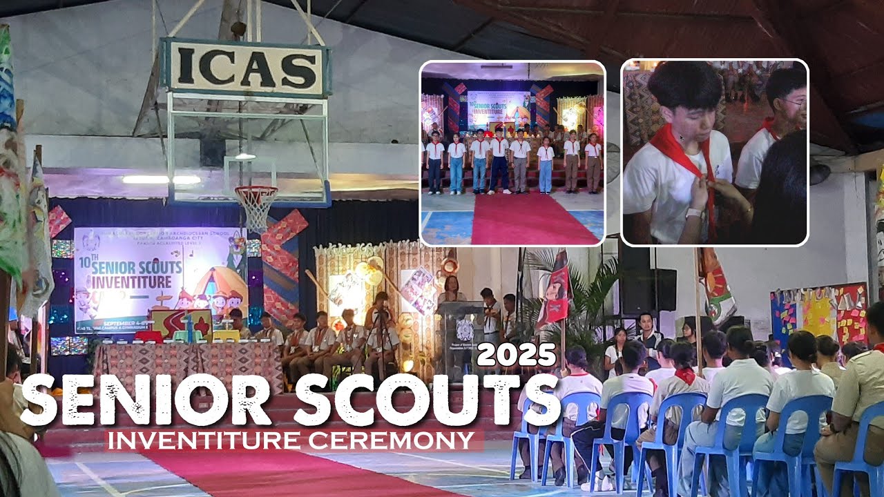 Senior Scouts Investiture Ceremony