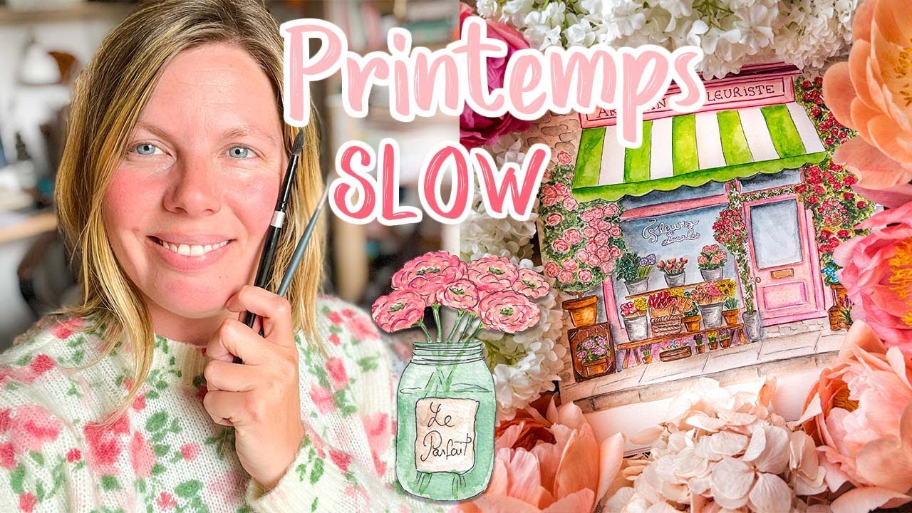 #VLOG42 : Slow life de printemps : creation !
