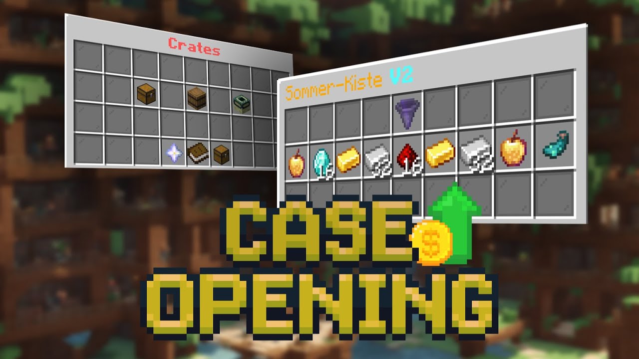 Case Opening Plugin | Cases wie auf den großen Server wie Griefergames OPSucht.net