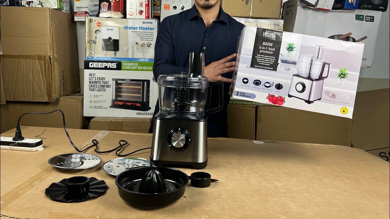 George Home 6in1 Food Processor Uk Imported 