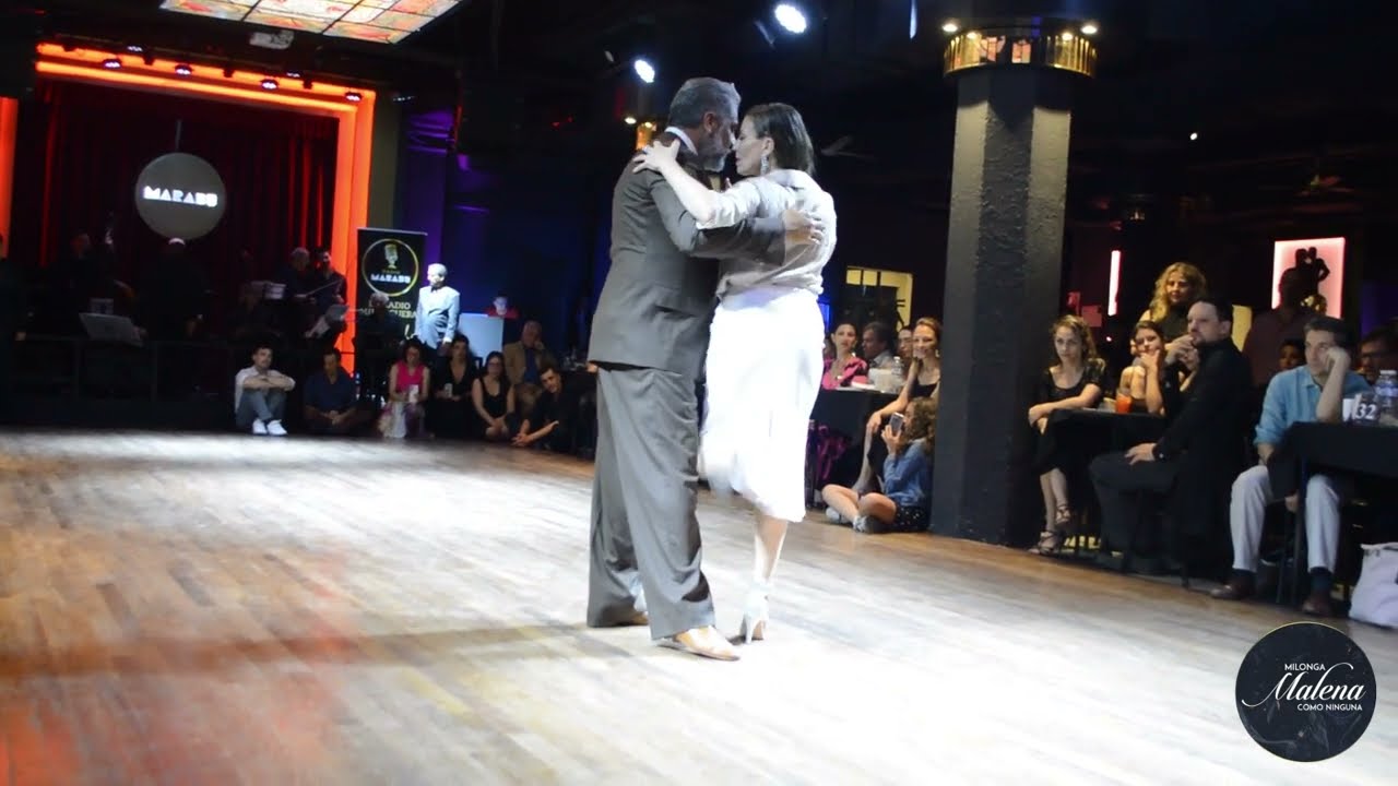 Andrés Laza Moreno & Eladia Cordoba en Milonga Malena 