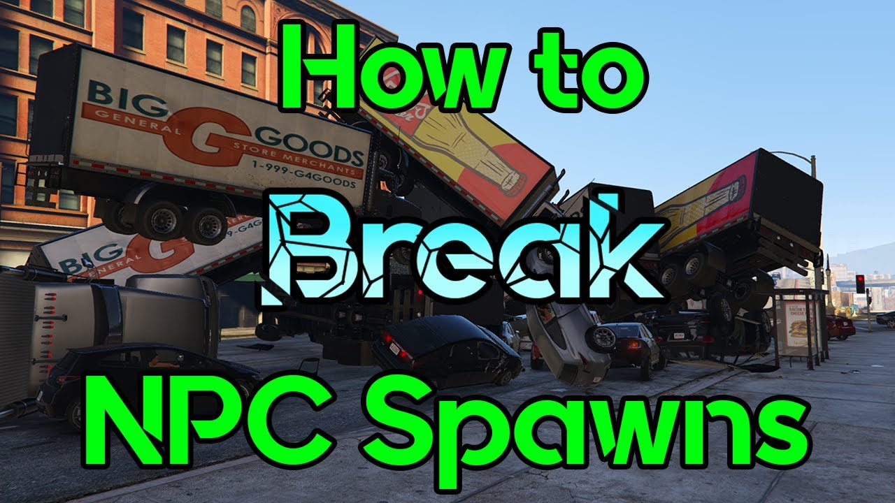 How to Break NPC Spawns - GTA Online