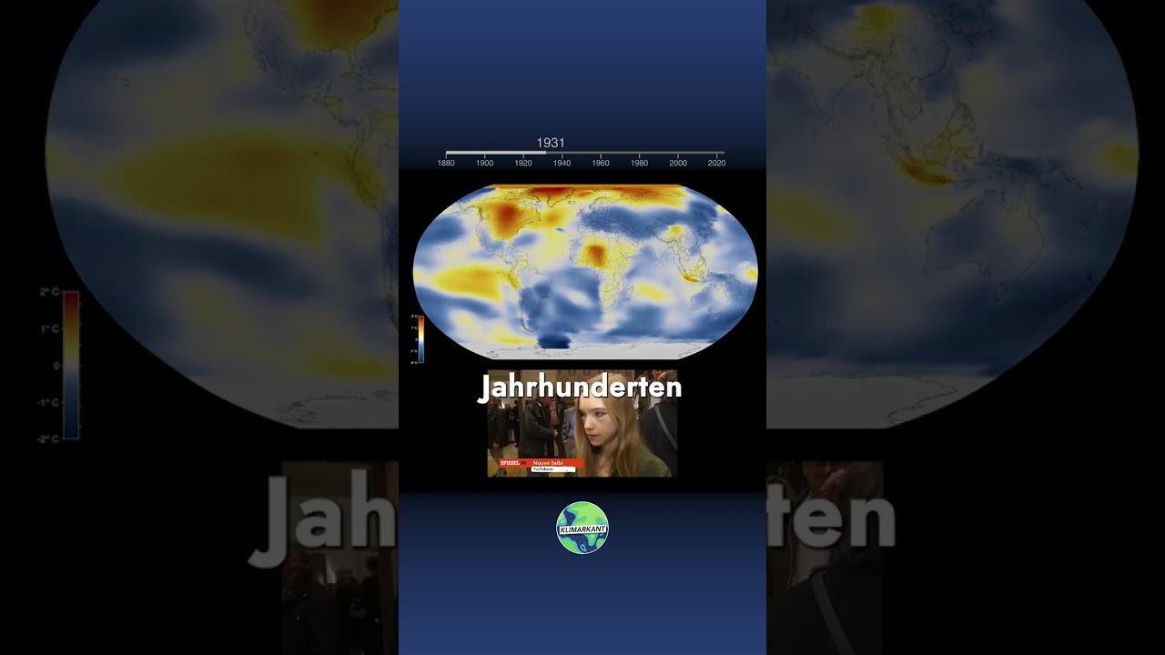 Temperaturanstieg der letzten Jahrhunderte