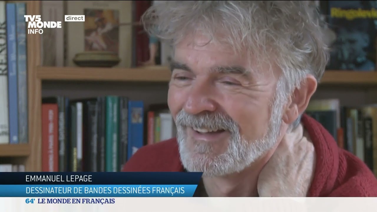 Emmanuel Lepage, 40 ans de dessin