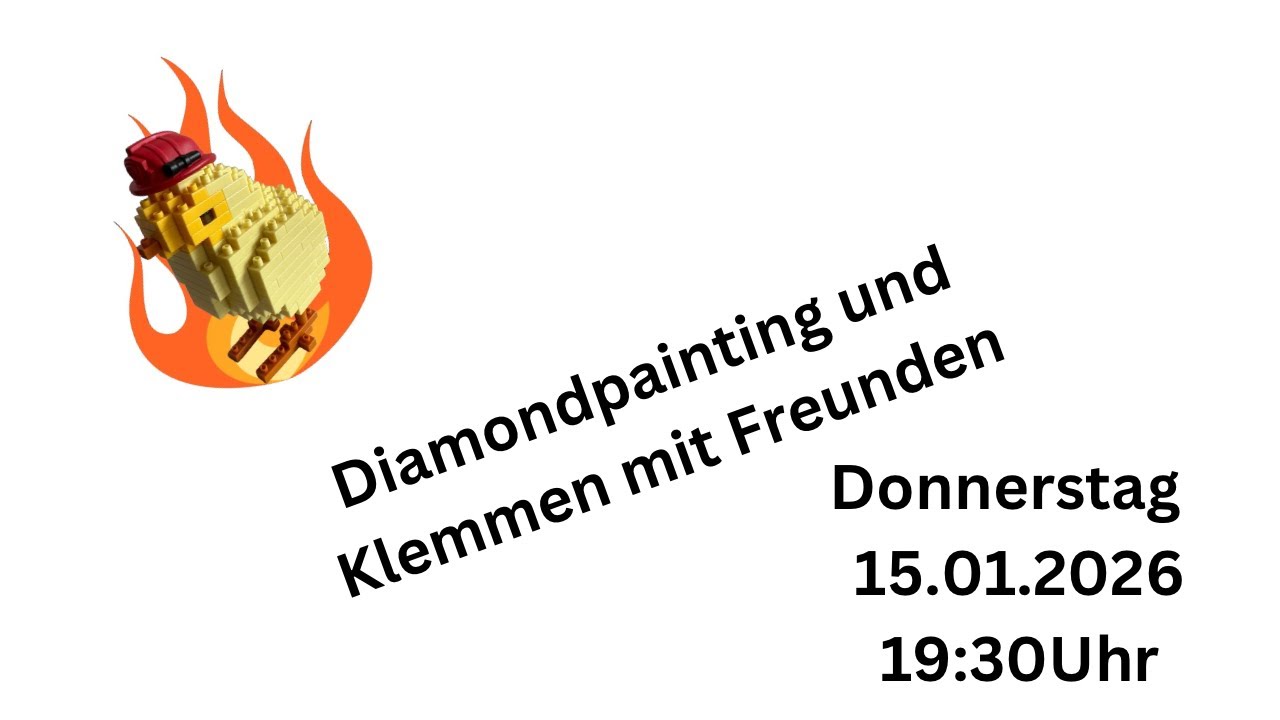 Diamondpainting und Klemmen 15.01.2026