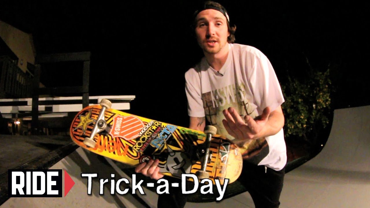 How-To Skateboarding: Kickflip Nosestall with Greg Lutzka