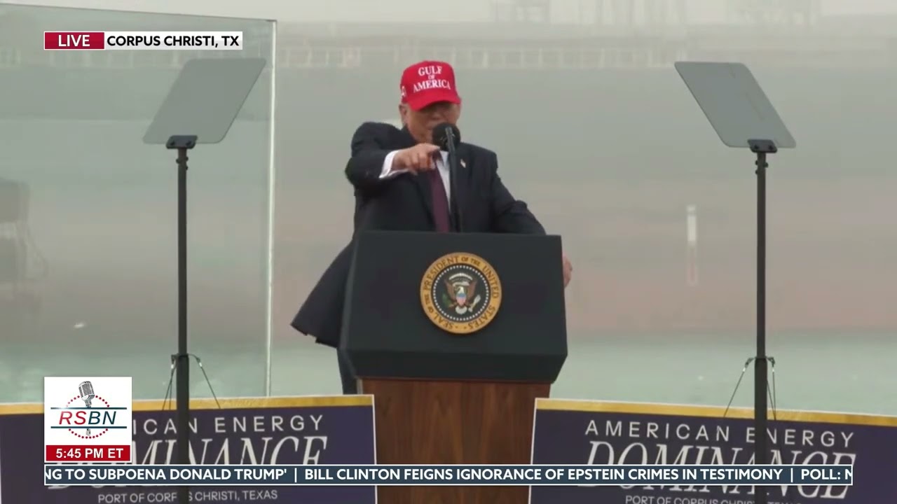WATCH: President Trump Wraps up an Exciting Speech in Corpus Christi, TX - 02/27/26