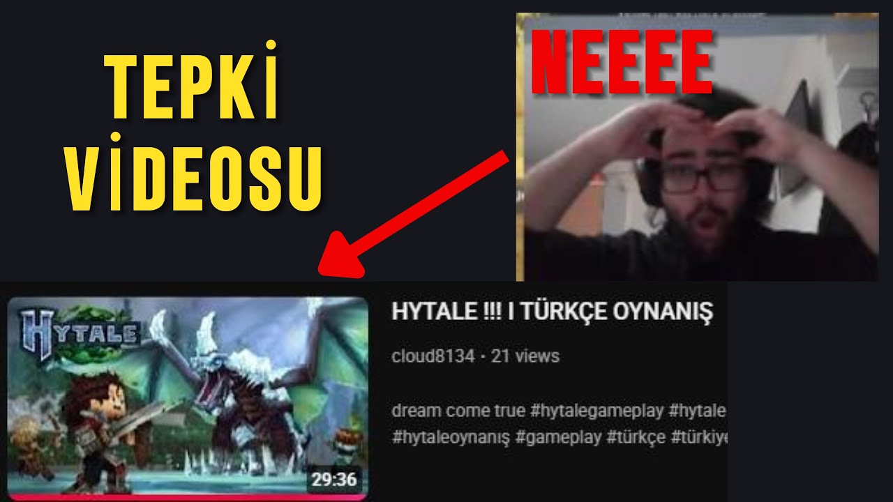 Hytale İlk Oynanış Videosuna Tepki Videosu feat. @mrcloud001