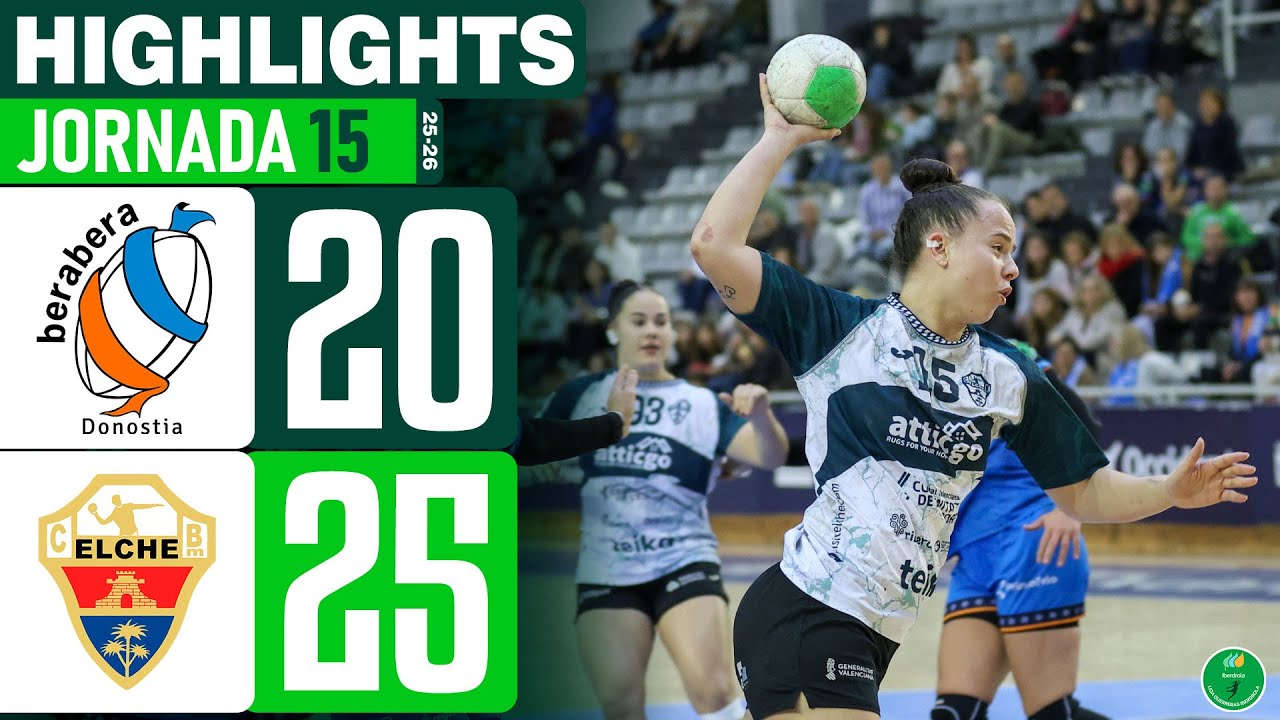 Liga Guerreras Iberdrola 2025/2026 - Jornada 15 | Super Amara Bera Bera - AtticGo Elche