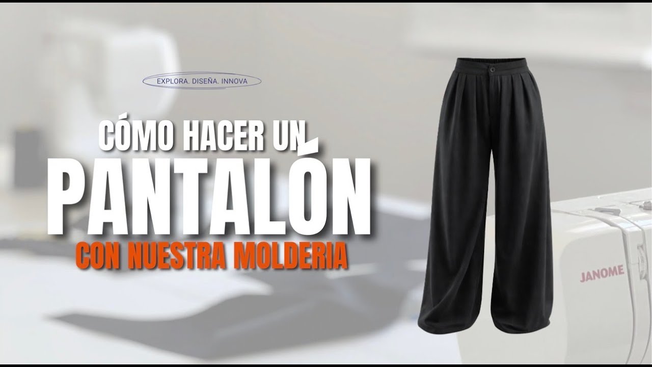 Cómo hacer un pantalón sastrero paso a paso | Moldería digital descargable