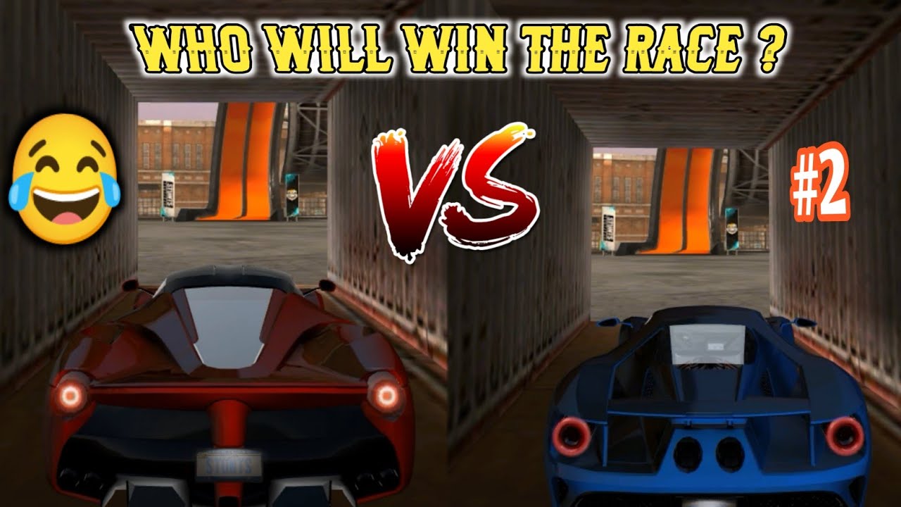Full Track Race By La Ferrari & Ford GT | Car Stunt Races Mega Ramp | @SARANG 0.2 | #2