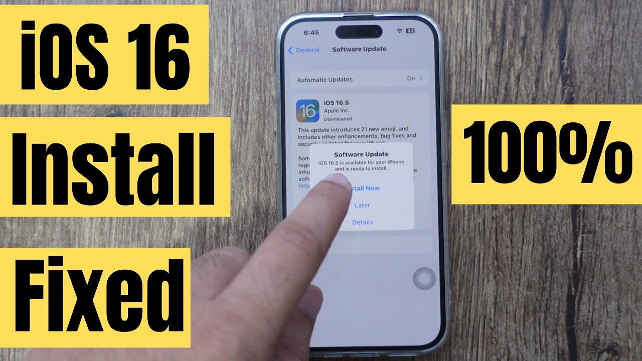 Fix iOS 16.7.6 (Unable to install, Stuck, Update Requested...) issues on iPhone
