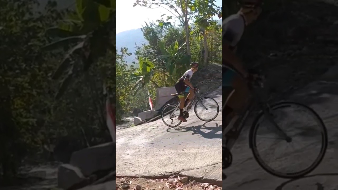 CITY BIKE CAN CLIMB‼️ #sierra #tanjakanextreme #citybike #climbinginspiration #rideupgrade #gopromax