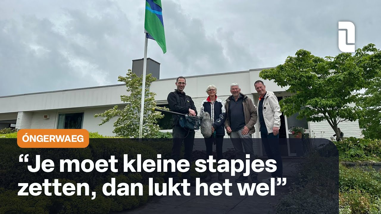 Óngerwaeg en de kleuren van de Klimaatvlag in Meerssen