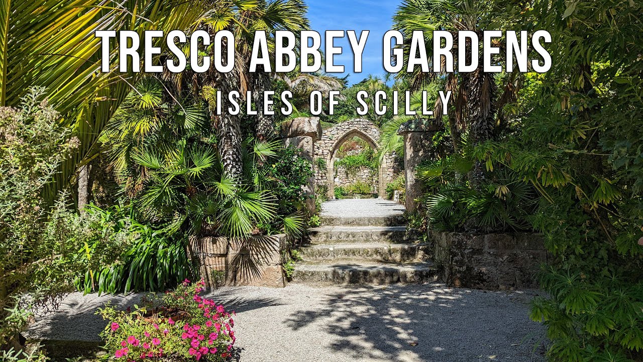 Tresco Abbey Gardens - Isles of Scilly - Video Tour in 4K