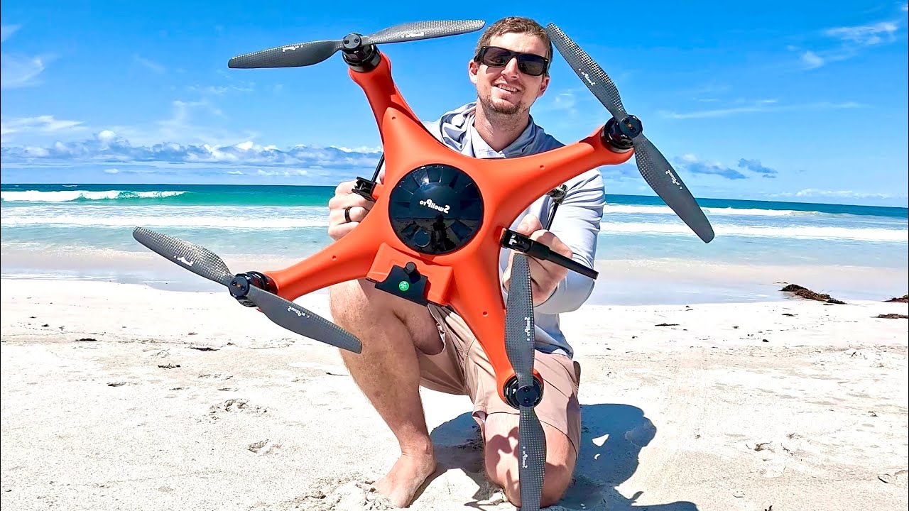 SWELLPRO DRONE Лучший рыболовный дрон