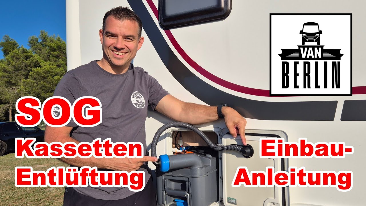 SOG WC Entlüftung | Thetford C220 Türentlüftung | Chemietoilette entlüften | Montage ausführlich