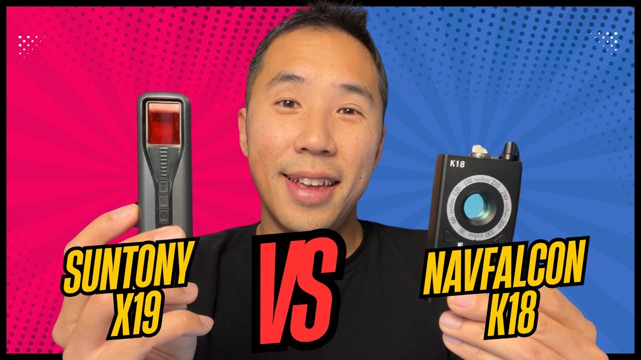 NavFalcon K18 vs SunTony X191 - Hidden Camera Detector Comparison #sponsored
