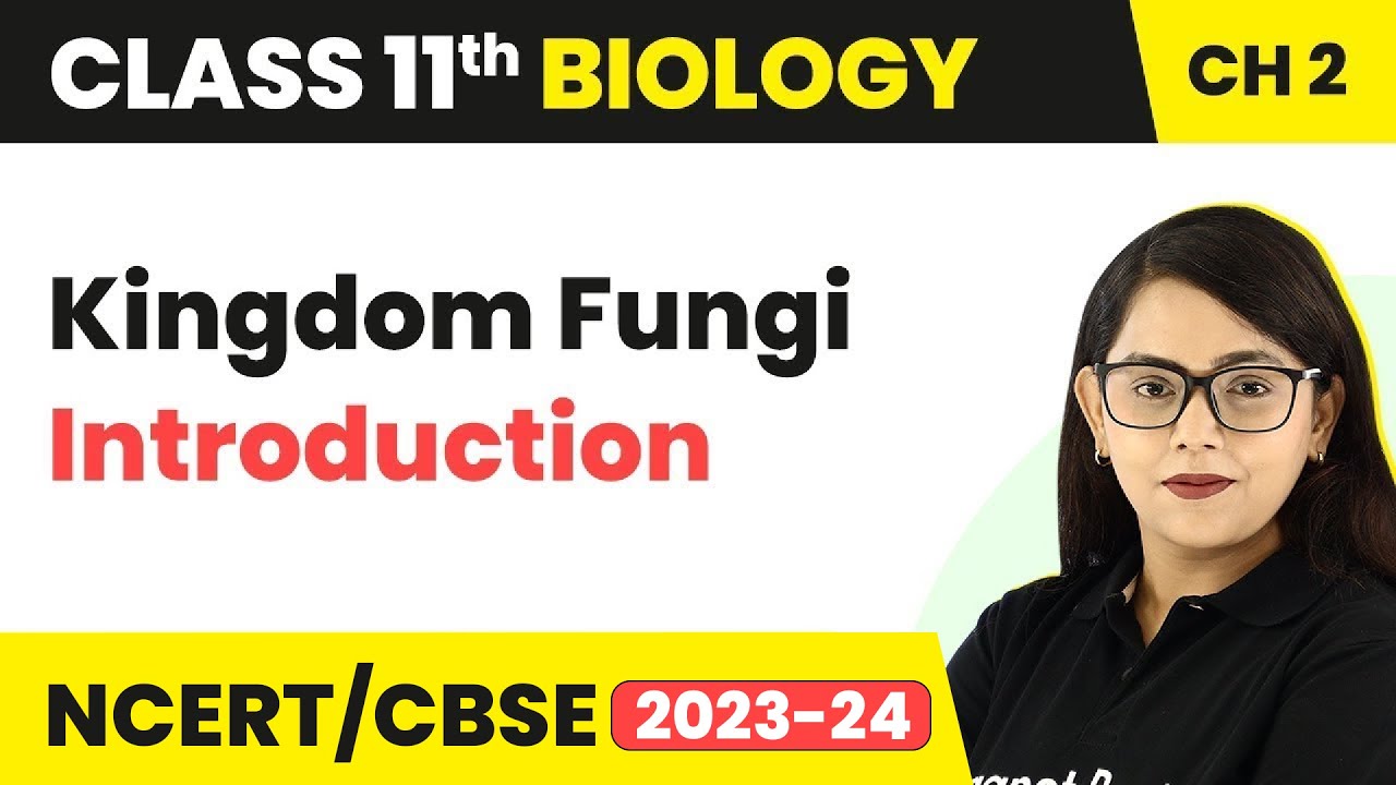 Kingdom Fungi: Introduction - Biological Classification | Class 11 Biology Chapter 2 | NCERT/CBSE