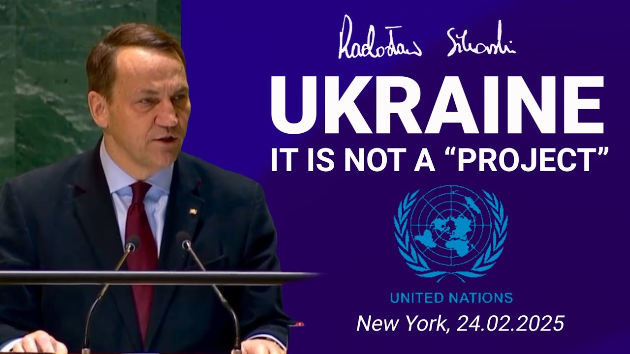 Radosław Sikorski: Ukraine is not a 