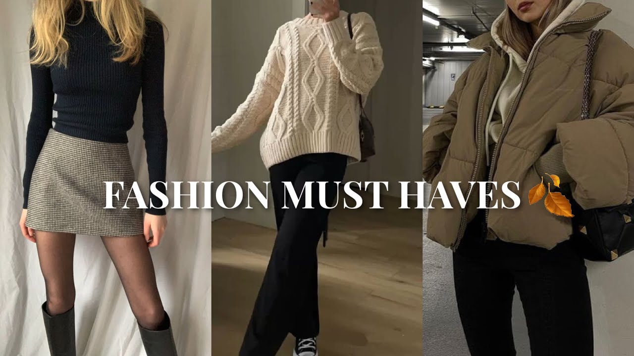 Fall & Winter Fashion Must Haves! 🍂✨