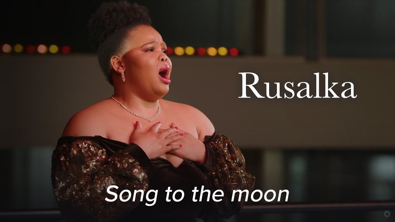 Nombulelo Yende sings Rusalka's  ‘Song to the moon’ – OPERA STUDIO SOIRÉE – Oper Frankfurt