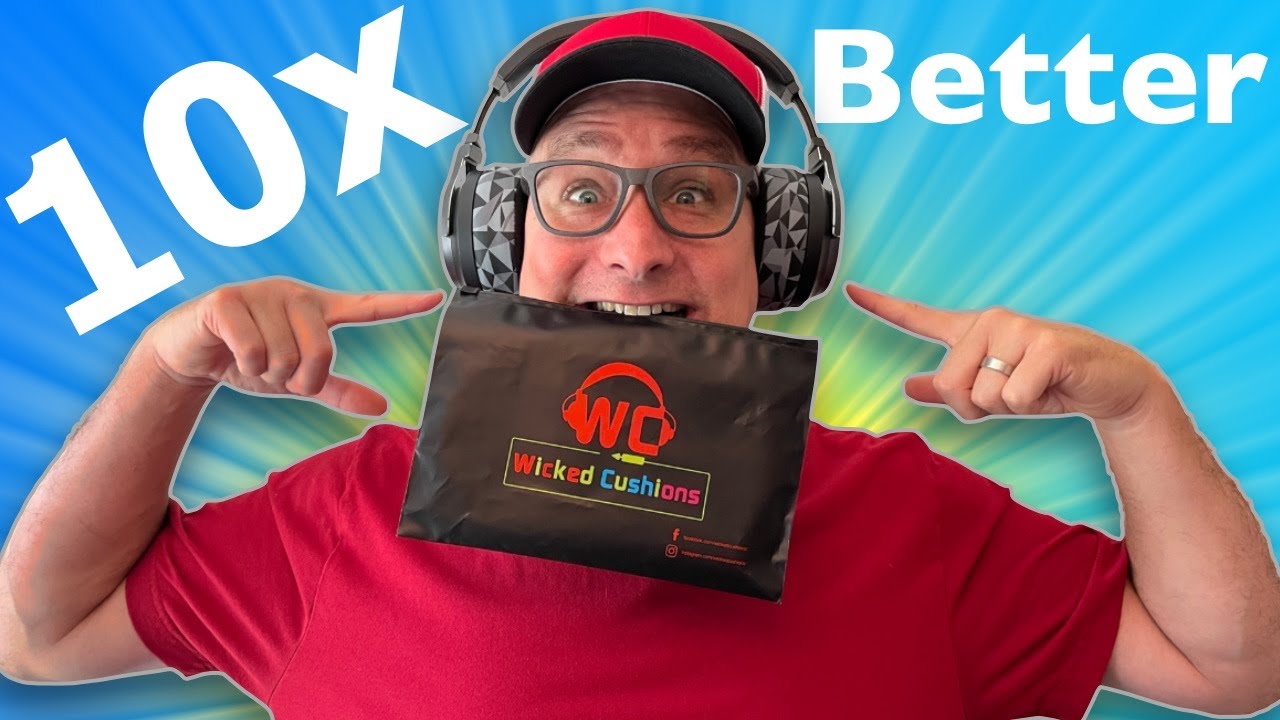 How to replace Corsair Virtuoso Ear Cushions (10x Better)