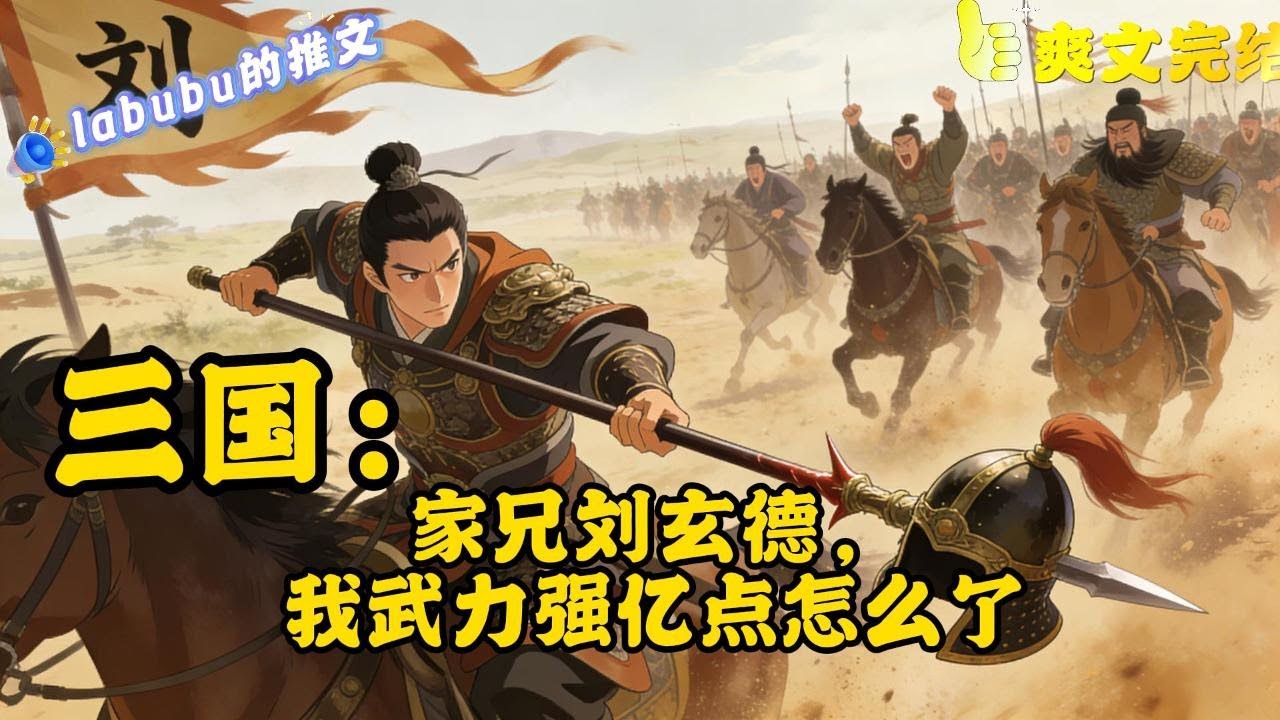 完结【争霸+成长型+系统+长篇】穿越汉末成为刘备同胞弟。刘骁本想紧抱昭烈帝大腿。却不想桃园结义尚未发生，昭烈帝还在织席贩履。更要命的是，刚穿越全家就要面对生死危机！？ #系统 #三国#爽文#历史#脑洞