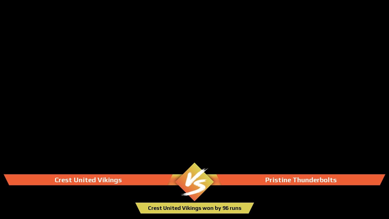 Crest United Vikings vs Pristine Thunderbolts live cricket match | 08-Feb-26 10:30 AM 20 live - Sign
