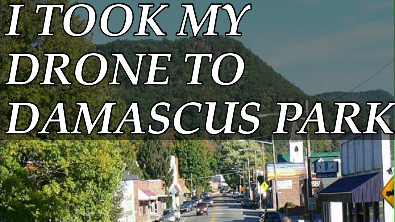 Drone footage at Damascus park