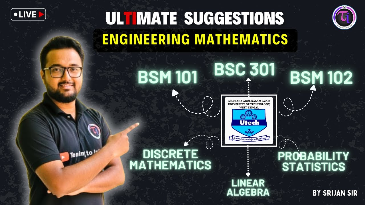 MAKAUT | Suggestions for Engineering Mathematics | 2026 | BSM 101 | BSM 102 | BSC 301 | AIML