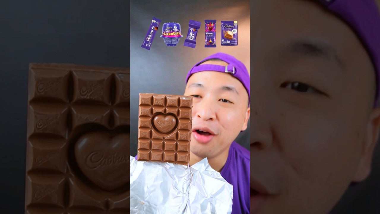 Makan Serba Coklat Cadbury🍫 #asmr #mukbang #makansesuaiemoji #coklat #valentinesday