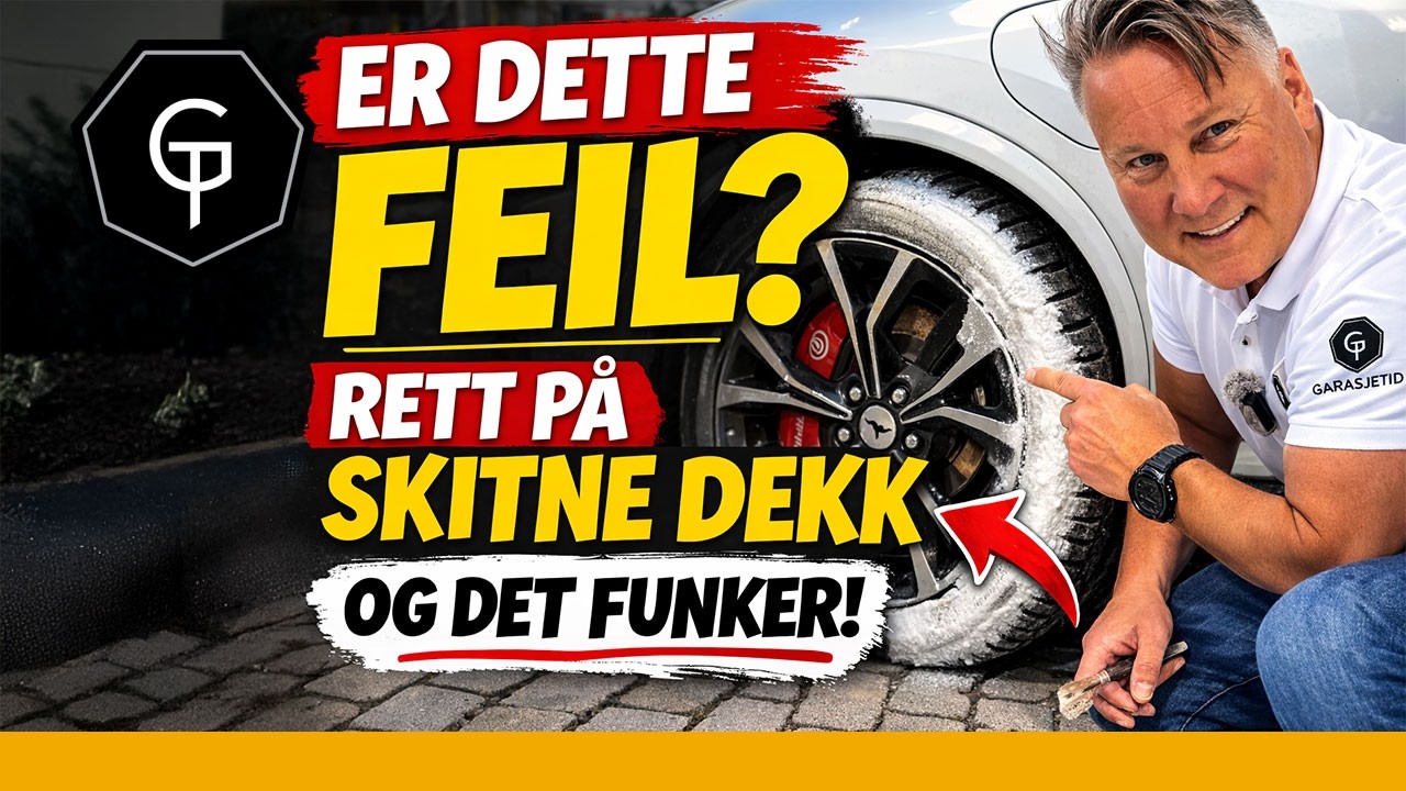 Rett p&aring; skitne dekk?! Dette resultatet overrasket meg